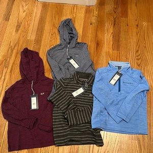NWT Vineyard Vines Shirts and Quarter zips